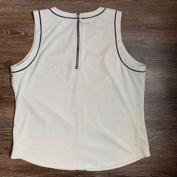 Liz Claiborne black and cream tank Size PL - Picture 3 of 3
